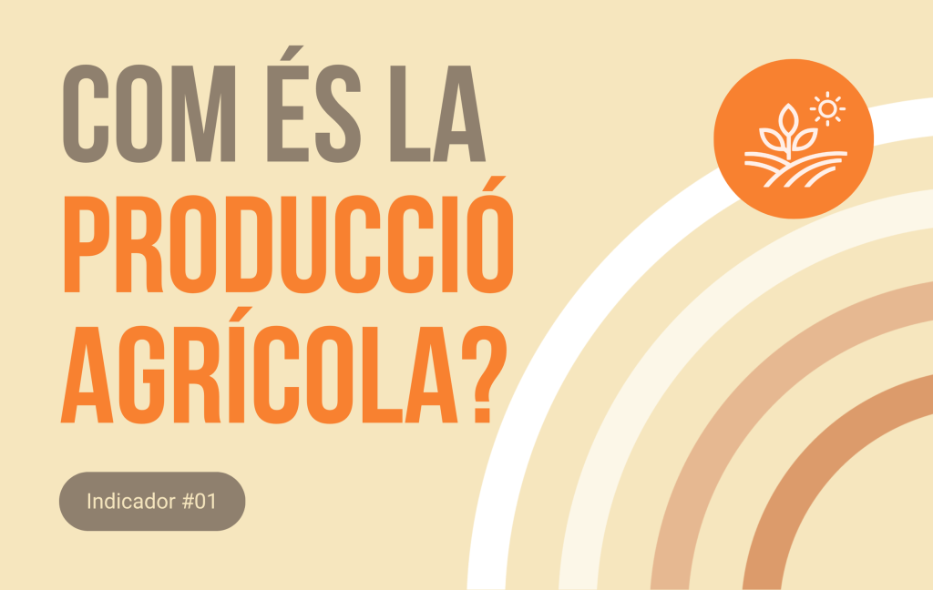 COM ÉS LA PRODUCCIÓ AGRÍCOLA